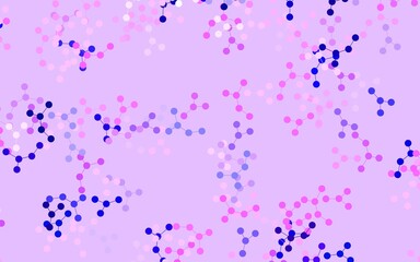 Light Purple vector texture with artificial intelligence concept.