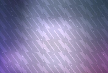 Obraz premium Light Purple vector template with repeated sticks.