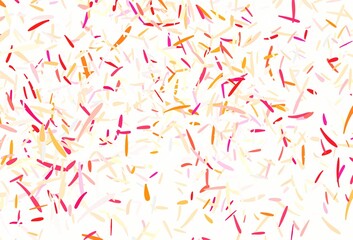 Light Red, Yellow vector background with straight lines.