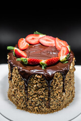 Tasty cake for celebration wedding or birthday party