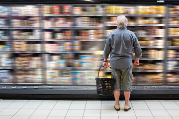 Homme dans un magasin © Seiji 345