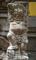 Fototapeta na wymiar Traditional Balinese demon statue