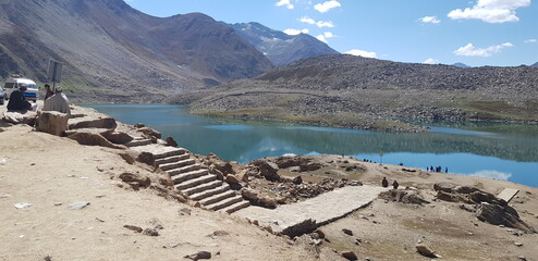 lake in the mountains