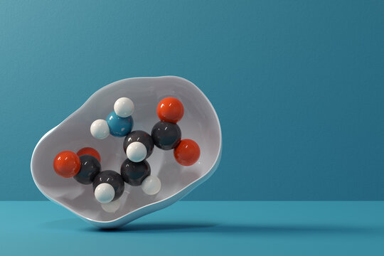 Glutamic acid (l-glutamic acid, Glu, E) amino acid and neurotransmitter molecule.