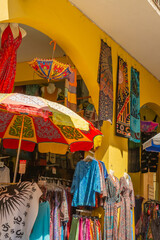 A  scene of coloured clothes