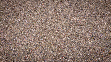 The background of small stones in selective focus