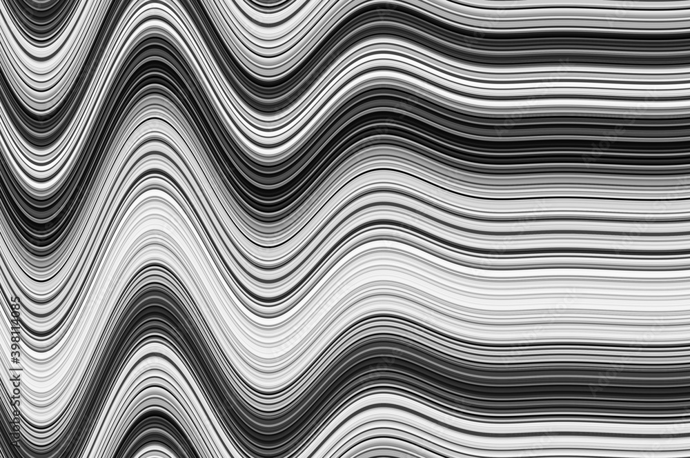 Poster abstract digital wave pattern /abstract minimalistic background of a digital monochrome wave pattern