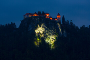 Bled Castle, Bled, Slovenia, Europe