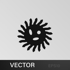 bacterium icon. Element of virus icon. Premium quality graphic design icon. Signs and symbols collection icon for websites, web design, mobile app