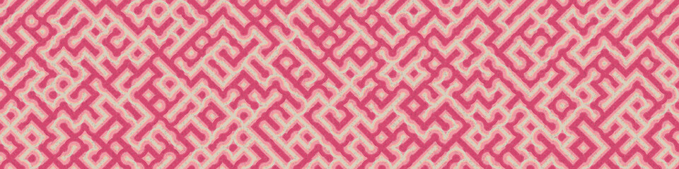 Abstract Geometric Pattern generative computational art illustration