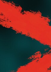 Christmas red tassel background. Imitation of a brush stroke. Paints background. Christmas illustration. Cover. Business card. Booklet. Interesting banner. Background for internet