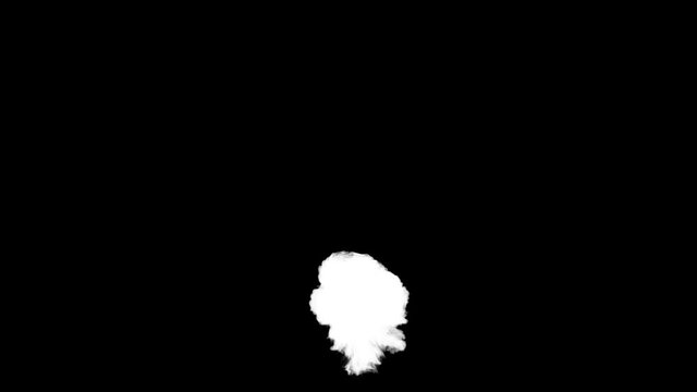 Explosion with alpha channel