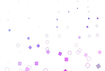 Light Pink, Blue vector layout with rectangles, squares.