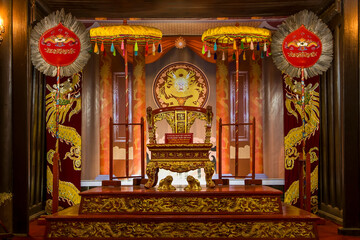 Mausoleum of Tu Duc, Hue, Vietnam, Asia