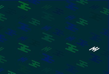 Light BLUE vector layout with flat lines.