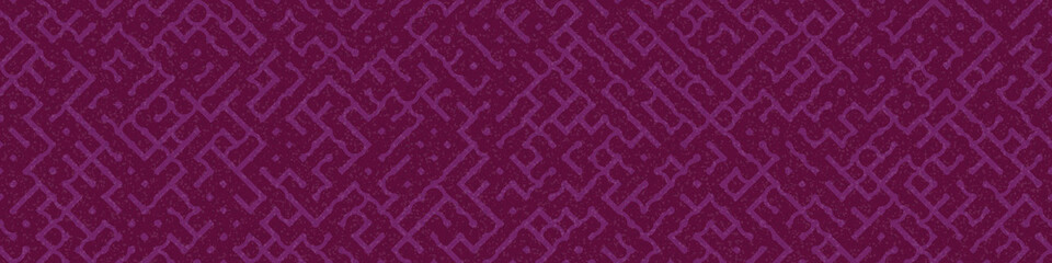 Fototapeta premium Abstract Geometric Pattern generative computational art illustration