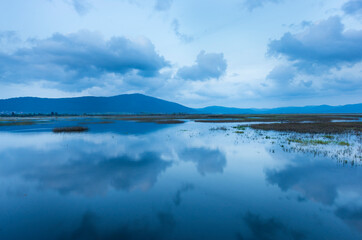 Lake Cerknika, Green Karst, Slovenia, Europe