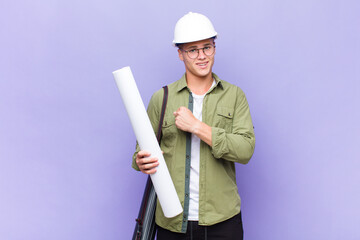 young blonde man feeling bored, frustrated and sleepy after a tiresome, dull and tedious task,...