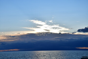 Fototapeta premium Genova Lungomare Sturla Quinto