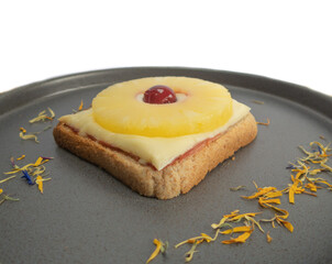 Toast Hawaii - hot sandwich