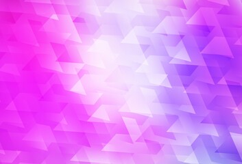 Light Purple, Pink vector pattern in square style.