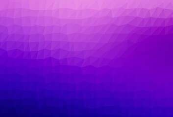 Light Purple vector polygon abstract backdrop.