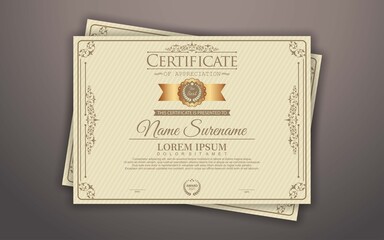certificate template design