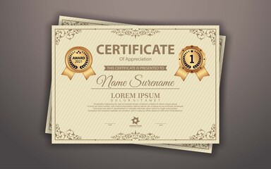 certificate template design