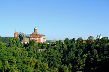 Zamek Książ, zespół rezydencjalny na Szlaku Zamków Piastowskich w Wałbrzychu