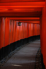 red torii corridor