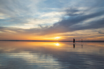 Salt Lake Panaromic (Turkish: Tuz Golu ) is the second largest lake in Turkey.