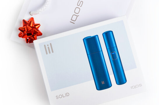 lil SOLID - new by IQOS - Electric Tobacco Heating System. Electronic Cigarette Technology, alternative smoking.