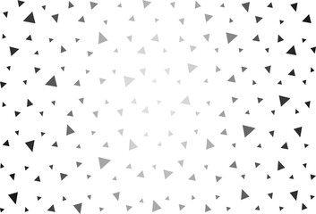 Light Gray vector  polygonal template.