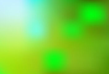 Light Green, Yellow vector blurred and colored pattern.