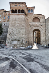 Vie on Etruscan Arch, Perugia, Umbria Italy.