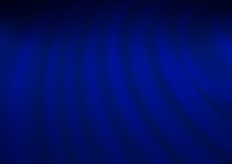 Dark BLUE vector glossy abstract template. Creative illustration in halftone style with gradient. The template can be used for your brand book.