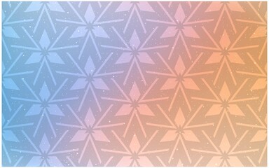 Light Blue, Yellow vector pattern with polygonal style.