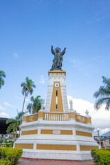Obraz premium monument to Christ the King in Ocaña - Colombia 