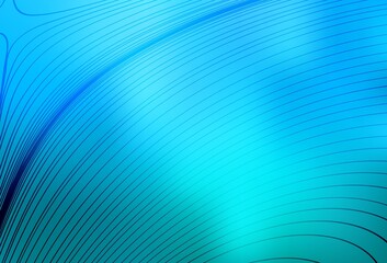 Light BLUE vector pattern with curved lines.