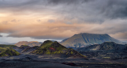 Highlands in Southern Iceland taken in August 2020