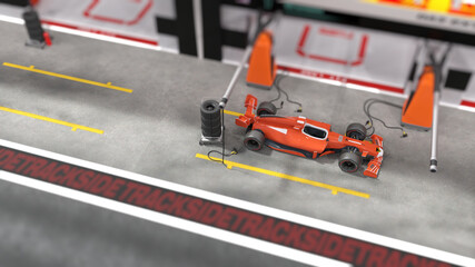 テレビ会議背景用 ZOOM会議背景用 テレビ会議用背景 ZOOM会議用背景 CG フォーミュラ1 ピット サーキット video conferencing