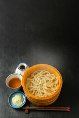 手打ちうどん　homemade noodles of Japan(udon)