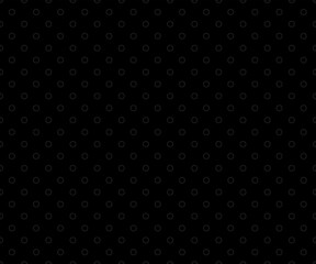 black and white polka dot pattern background vector