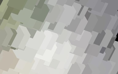 Dark Gray vector texture in rectangular style.