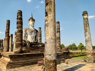 Wat Mahathat Temple, Sukhothai Province Is a temple in the area of Sukhothai since ancient times...
