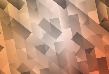 Light Orange vector texture in rectangular style.