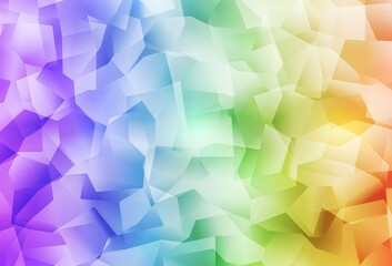 Obraz premium Light Multicolor vector abstract mosaic background.
