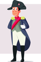 Napoleon Bonaparte Vector Caricature Illustration