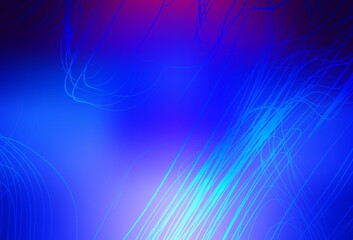 Dark Pink, Blue vector blurred shine abstract template.