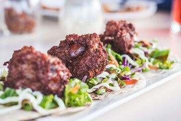 Chorizo ​​tacos Latin American dish